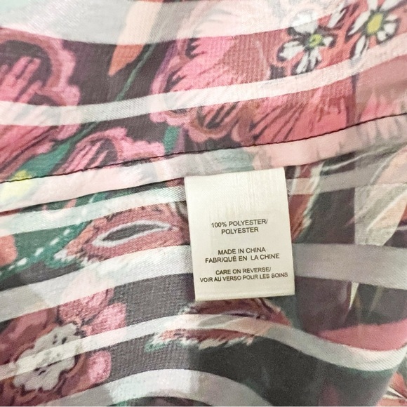 REVOLVE X DIVINE HERITAGE BIB FRONT WITH RUFFLE BLOUSE Top Pink Medium M - Picture 5 of 7